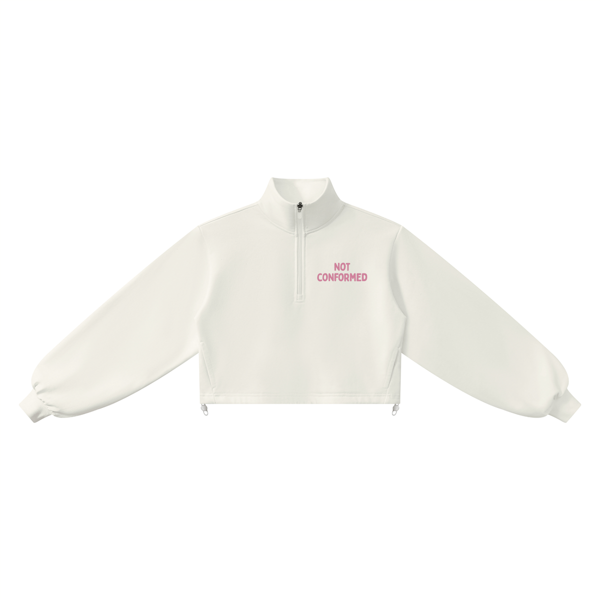 Women’s Mock-Neck Quarter-Zip Sweatshirt