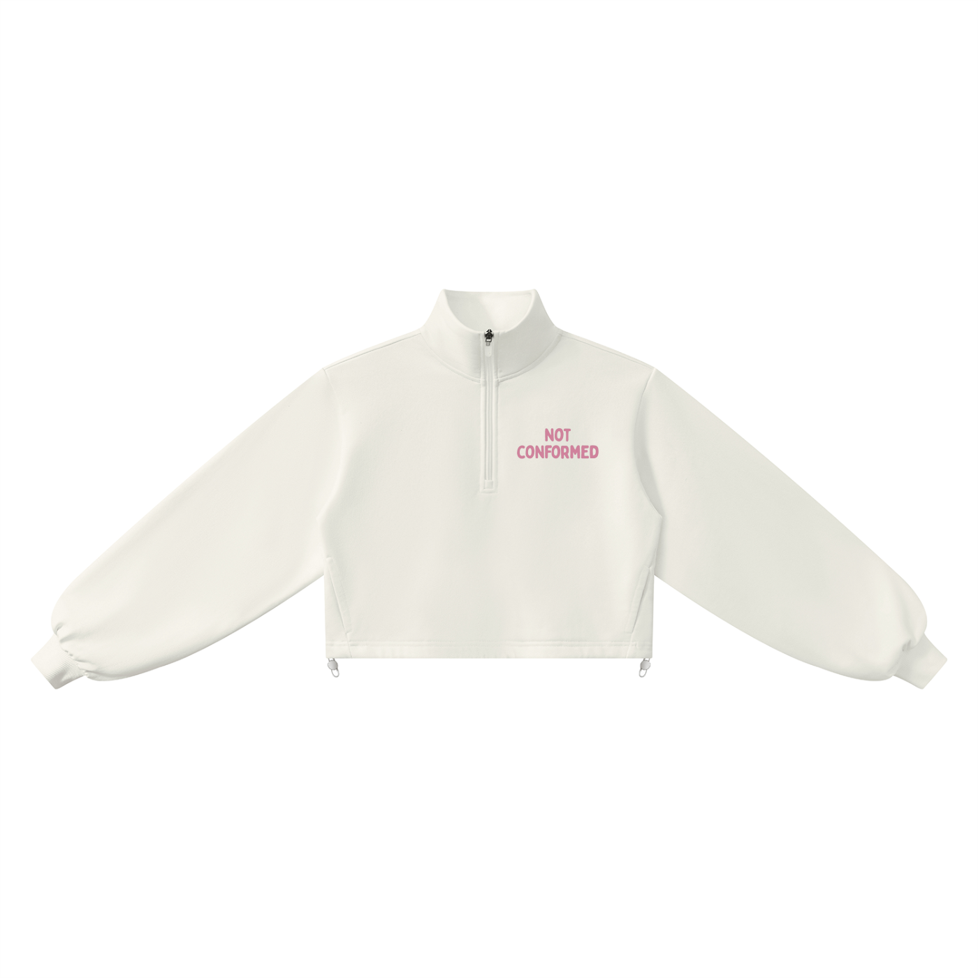 Women’s Mock-Neck Quarter-Zip Sweatshirt
