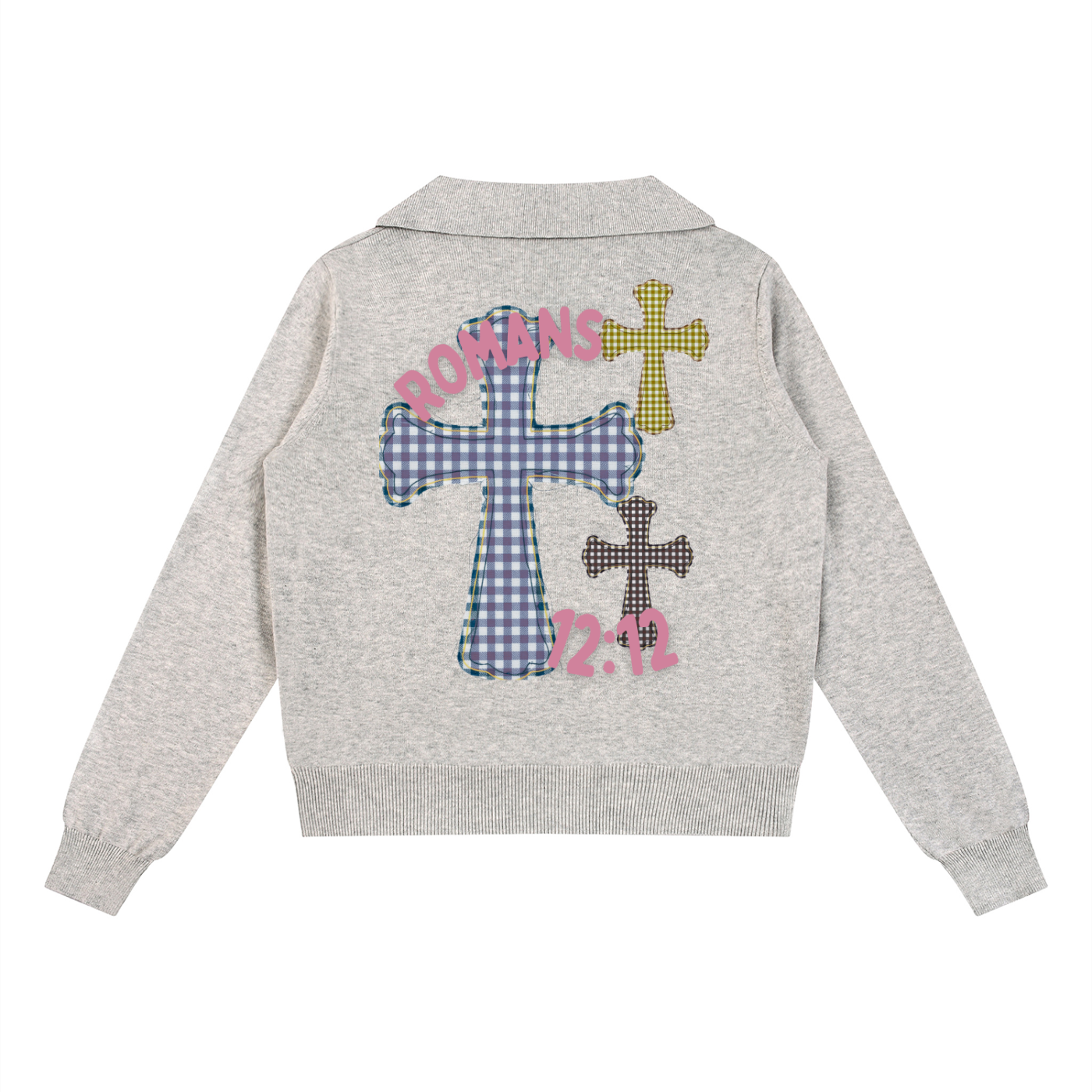 Not Conformed Collared Knit Pulllover