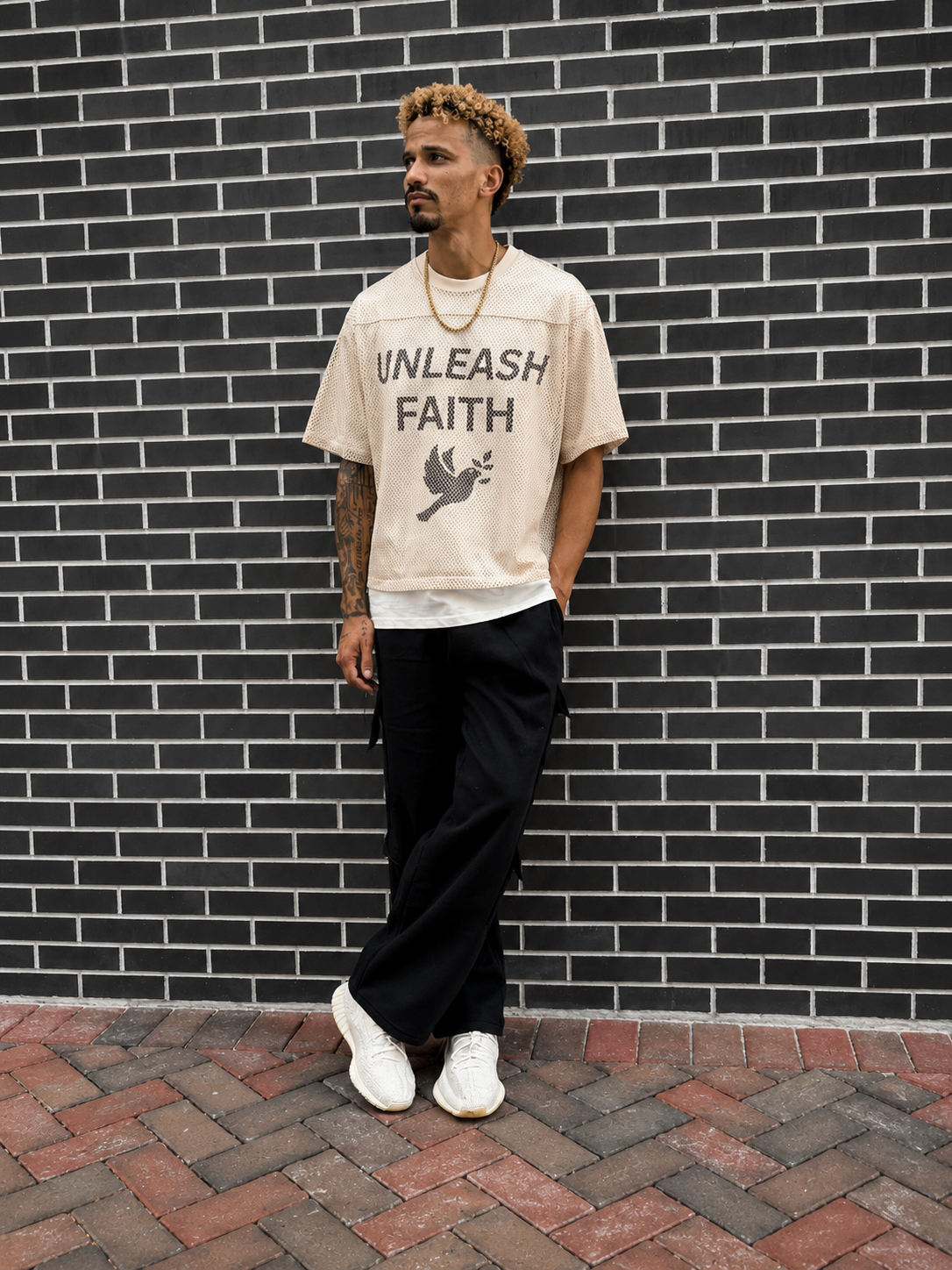 Unleash Faith Boxy Mesh Jersey