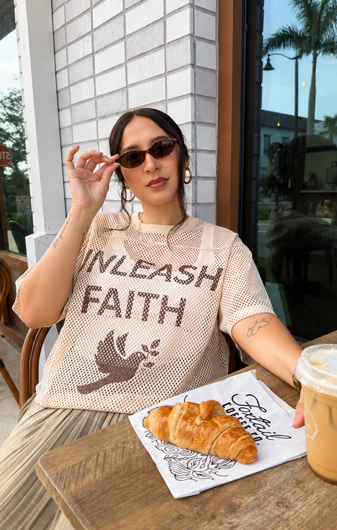 Unleash Faith Boxy Mesh Jersey