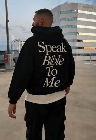 Collage of people wearing hoodies with various text designs in different settings.