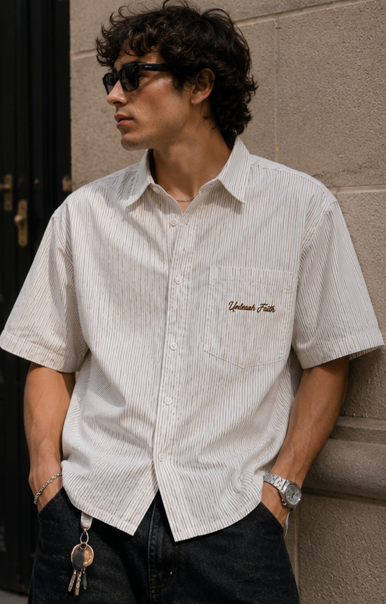 Western Oversized Boxy Shirt – Revival Is Here