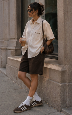 Western Oversized Boxy Shirt – Revival Is Here