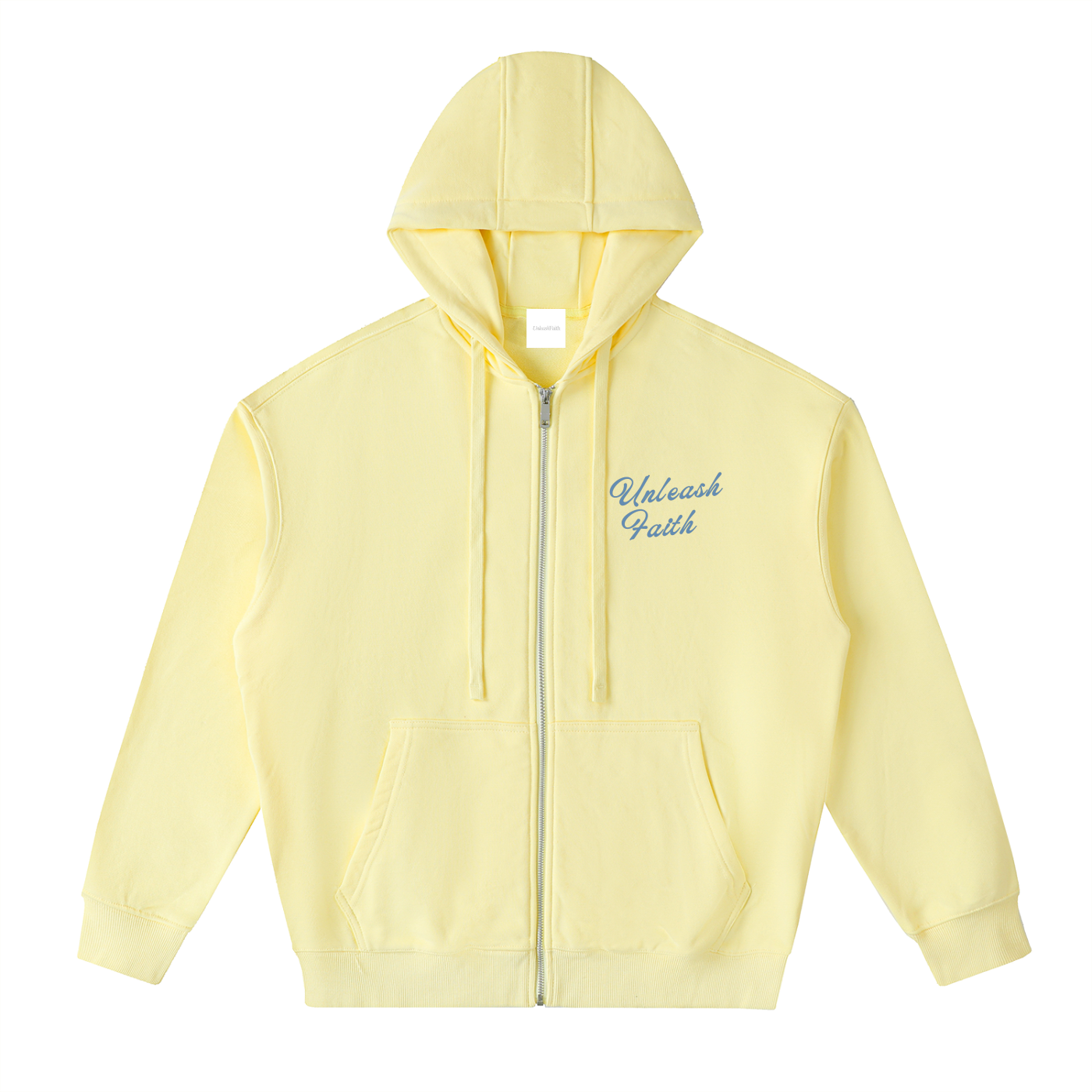 Sabbath State of Mind Zip Hoodie – Butter Yellow