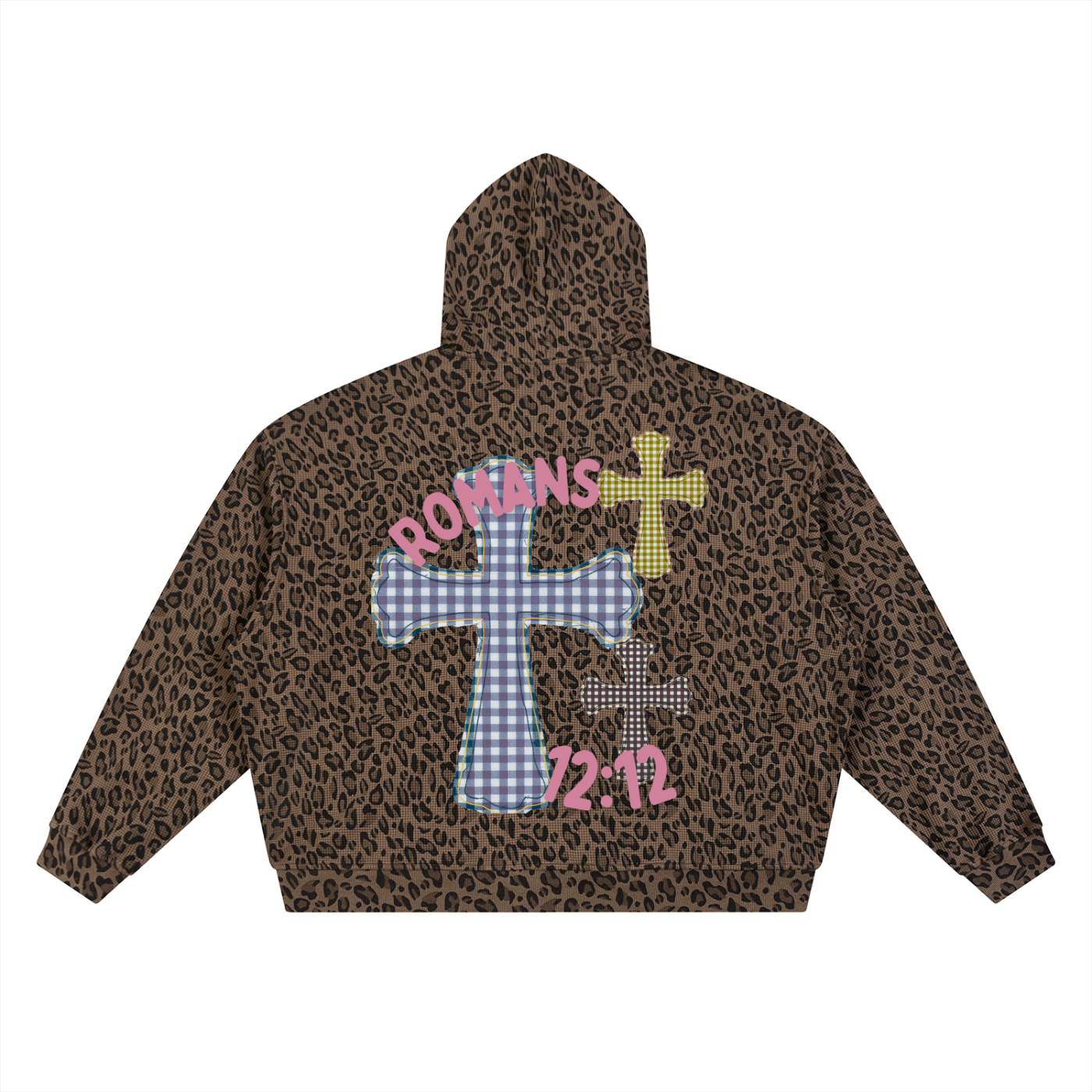 NOT CONFORMED Leopard Zip-Up Hoodie